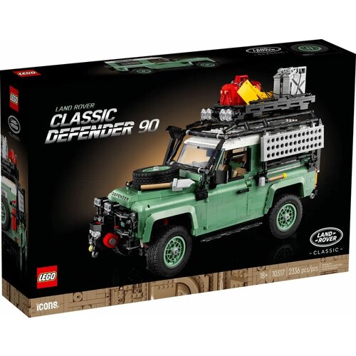 Конструктор LEGO Icons 10317 Land Rover Classic Defender 90