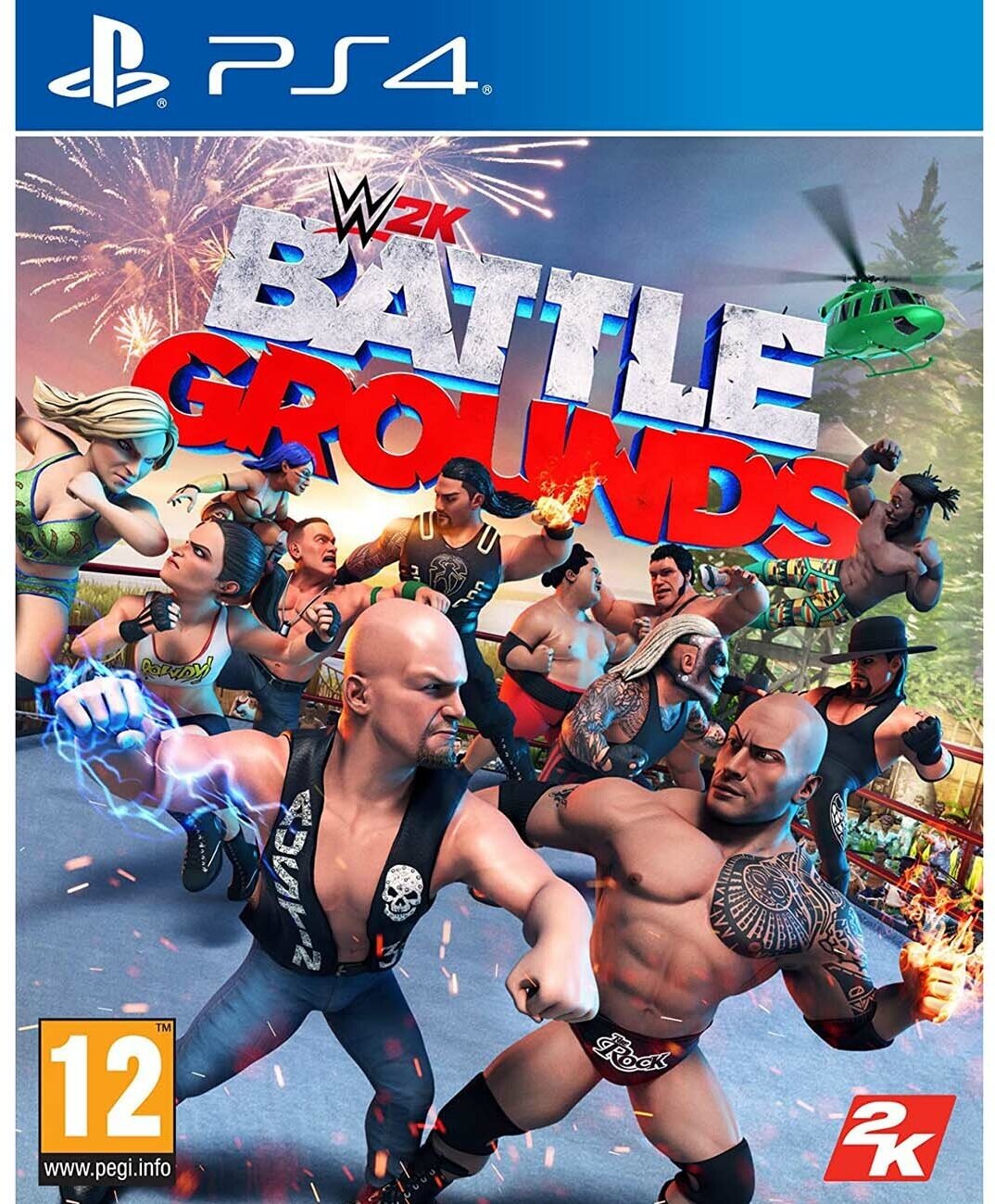 PS4 игра Take-Two WWE 2K Battlegrounds