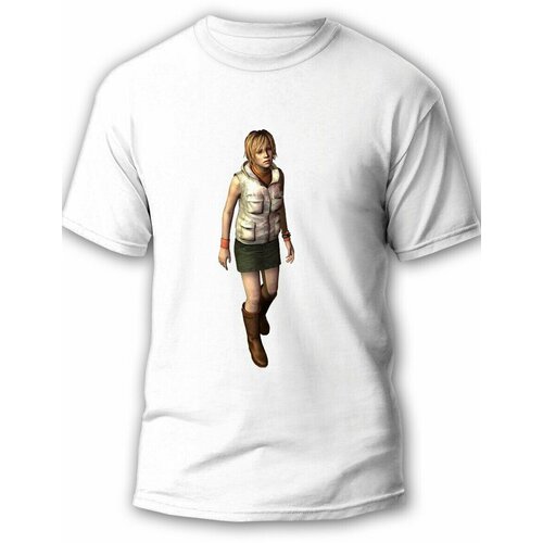 фото Футболка, размер l, белый будь на стиле