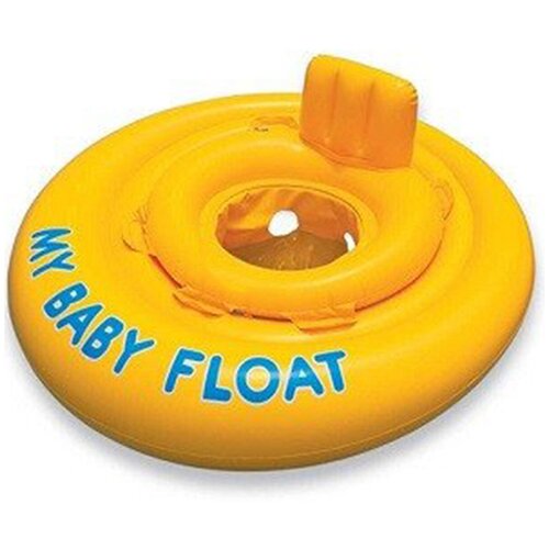 Intex, 56585, Надувные водные ходунки 70см My Baby Float до 11кг, 6-12 мес.