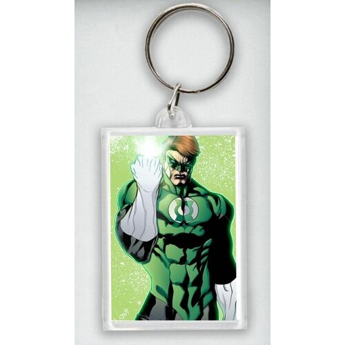 фото Брелок зелёный фонарь, green lantern №3 suvenirof-shop