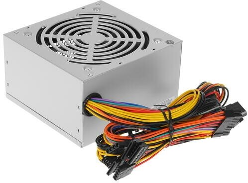 Блок питания Aerocool 650W Retail ECO-650W ATX v2.3 Haswell, fan 12cm, 400mm cable, power cord, 20+4 - фотография № 12