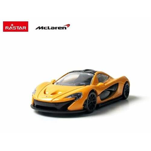 Машина металлическая 1:43 scale McLaren P1, цвет желтый