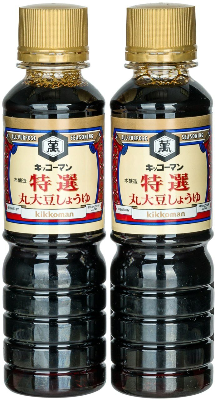 Соевый соус Kikkoman насыщенный премиальный, 100 мл. (2 штуки в наборе), Япония.