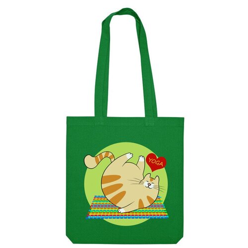 фото Сумка шоппер us basic, зеленый