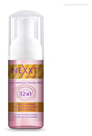 Nexxt Professional Мусс-пенка для обьема и экстра сильной укладки волос, 150 мл