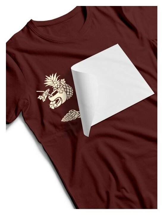 Трансфер "Лето" переводная наклейка на одежду — фото 1