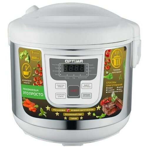 Мультиварка Optima MC-5101 белый 507500₽