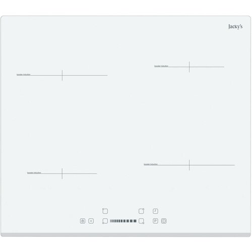 Индукционная варочная панель Jacky's JH IW66, белый