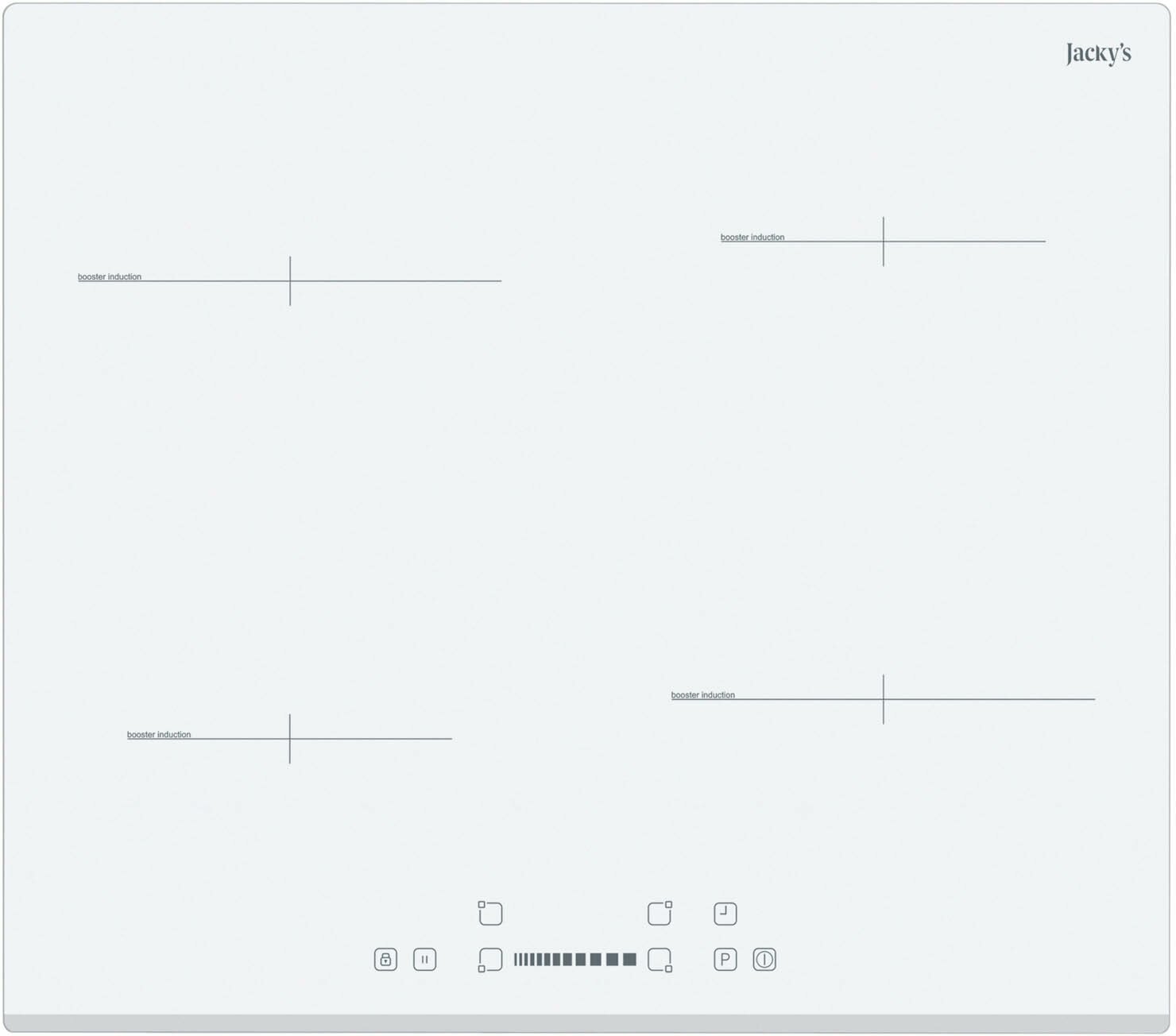 Встраиваемая электрическая варочная панель Jacky`s Jacky's - фото №1