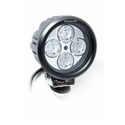 Фара светодиодная NANOLED 70W, SLIM круглая, 7 LED CREE X-ML, узкий луч, D150*85 мм