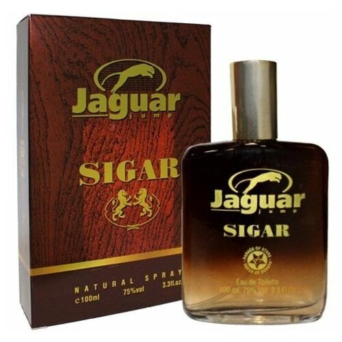 Абар Jaguar Jump Туалетная вода для мужчин Sigar Сигар древесный, пряный, спрей 100 мл в футляре