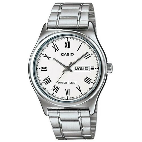 Наручные часы CASIO, серебряный часы мужские casio mtp 1302pl 7b