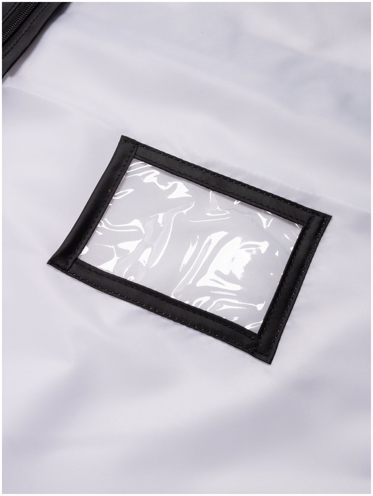 Чехол для одежды, GolD, 120х60, на молнии, с ручкой, оксфорд, белый - фотография № 4