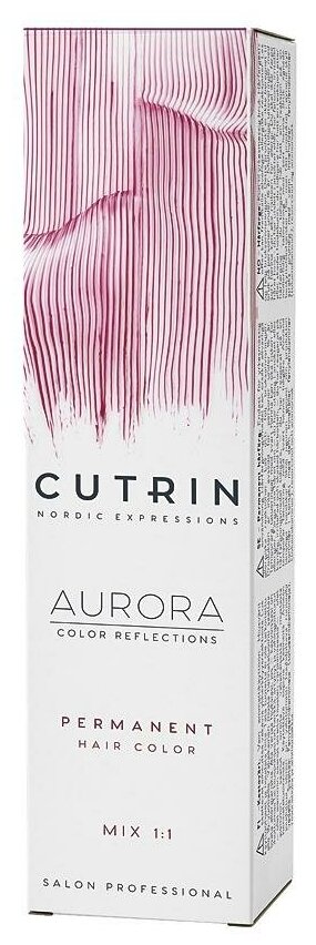 Стойкая крем-краска для волос Cutrin Aurora (CUH002-54701, 8.1 , светлый пепельный блондин, 60 мл, Коллекция светлых оттенков) - фото №8