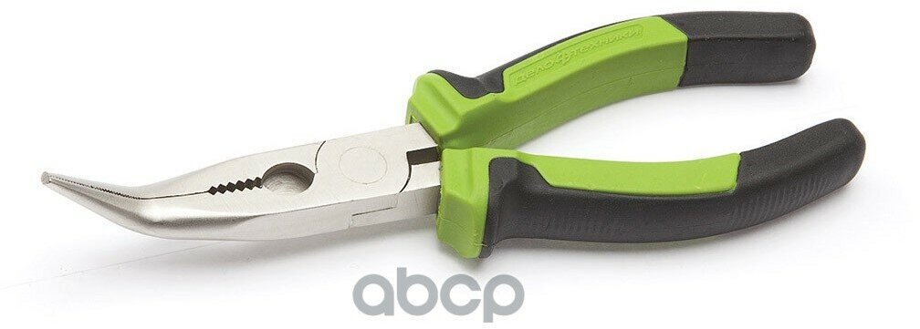 Плоскогубцы удлиненные загнутые 180 мм пластиковый держатель Дело Техники Дело Техники арт. 413180