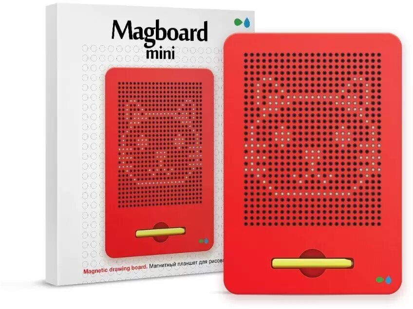 Планшет для рисования магнитами Magboard MINI красный