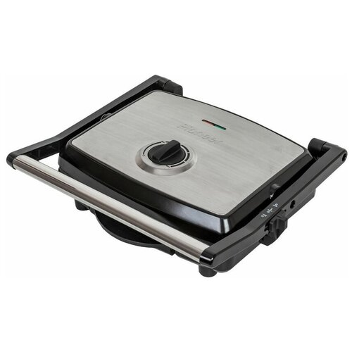 Гриль электрический PIONEER GR1065E 2200 Вт серыйчерный 516700₽