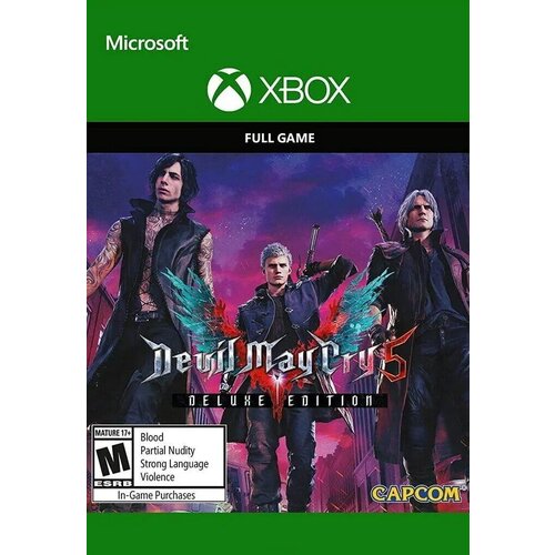 Devil May Cry 5 Deluxe + Vergil / Xbox One / Xbox Series / Цифровой ключ / Инструкция