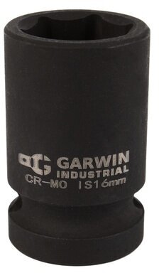 GARWIN PRO 620260-19 Головка торцевая ударная 1/2", 6 гр, 19 мм