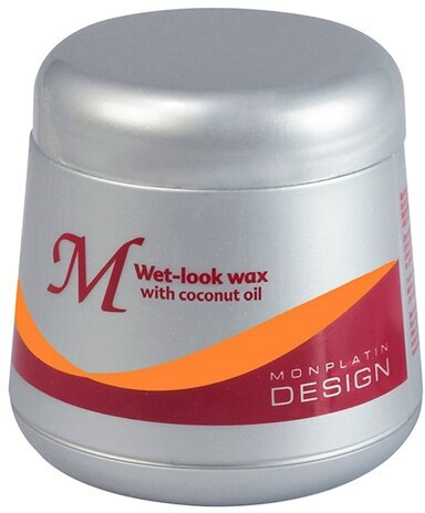 Воск Mon Platin Professional Вакс для эффекта мокрых волос / Wet Look Wax with Coconut Oil 150мл