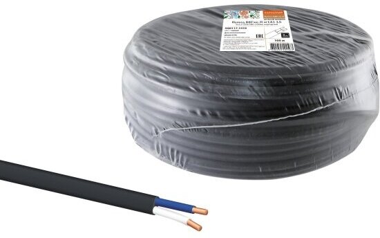 Провод Tdm Electric ВВГмб-П нг(А)-LS 2х25 220/380 (100м) Народный SQ0117-1410