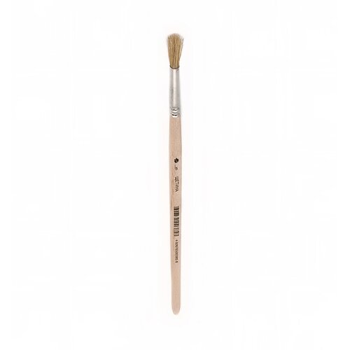 Кисть щетина ХМ Школьная С-2005 круглая короткая ручка №05