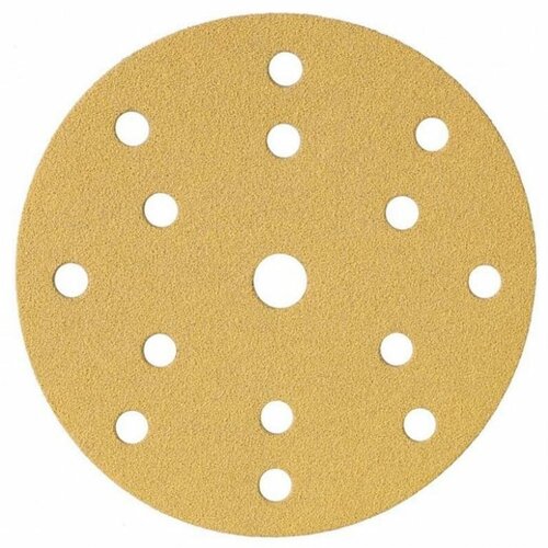 Schtaer 255Abrasive paper абразив на бумажной основе в кругах 15отв. D=150 Р180 (набор 10шт)