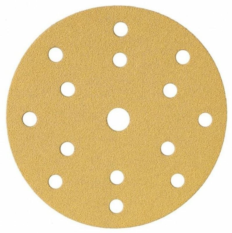 Schtaer 255Abrasive paper абразив на бумажной основе в кругах 15отв. D=150 Р180 (набор 10шт)