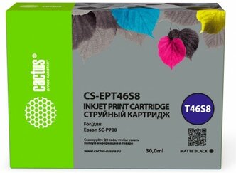 Картридж струйный Cactus CS-EPT46S8 T46S8