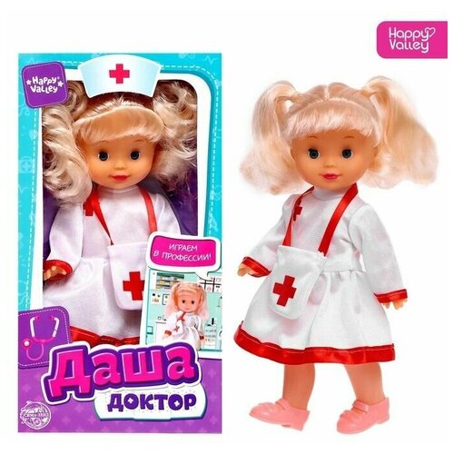 Кукла для девочки классическая Даша Доктор раскрасушки для девочек наряды причёски игрушки