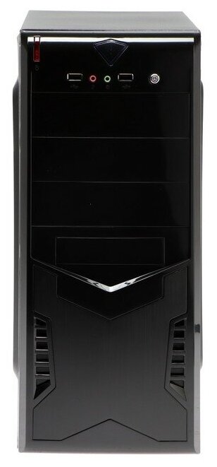 Корпус системного блока EXEGATE EX261447RUS CP-601 Black, ATX, <без БП>, 2*USB, Audio - фотография № 4