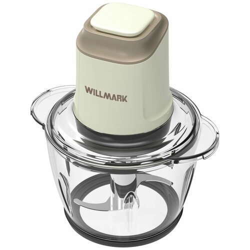 Измельчитель WILLMARK WMC-5288 (400Вт, стекл. чаша 1,2л, двойн. лезвия, рез. основание)