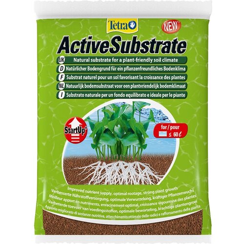 Tetra ActiveSubstrate 6л натуральный грунт для водных растений