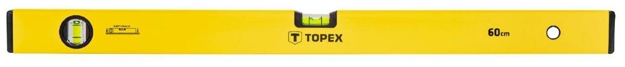 Уровень брусковый 2 глаз. TOPEX 29C502