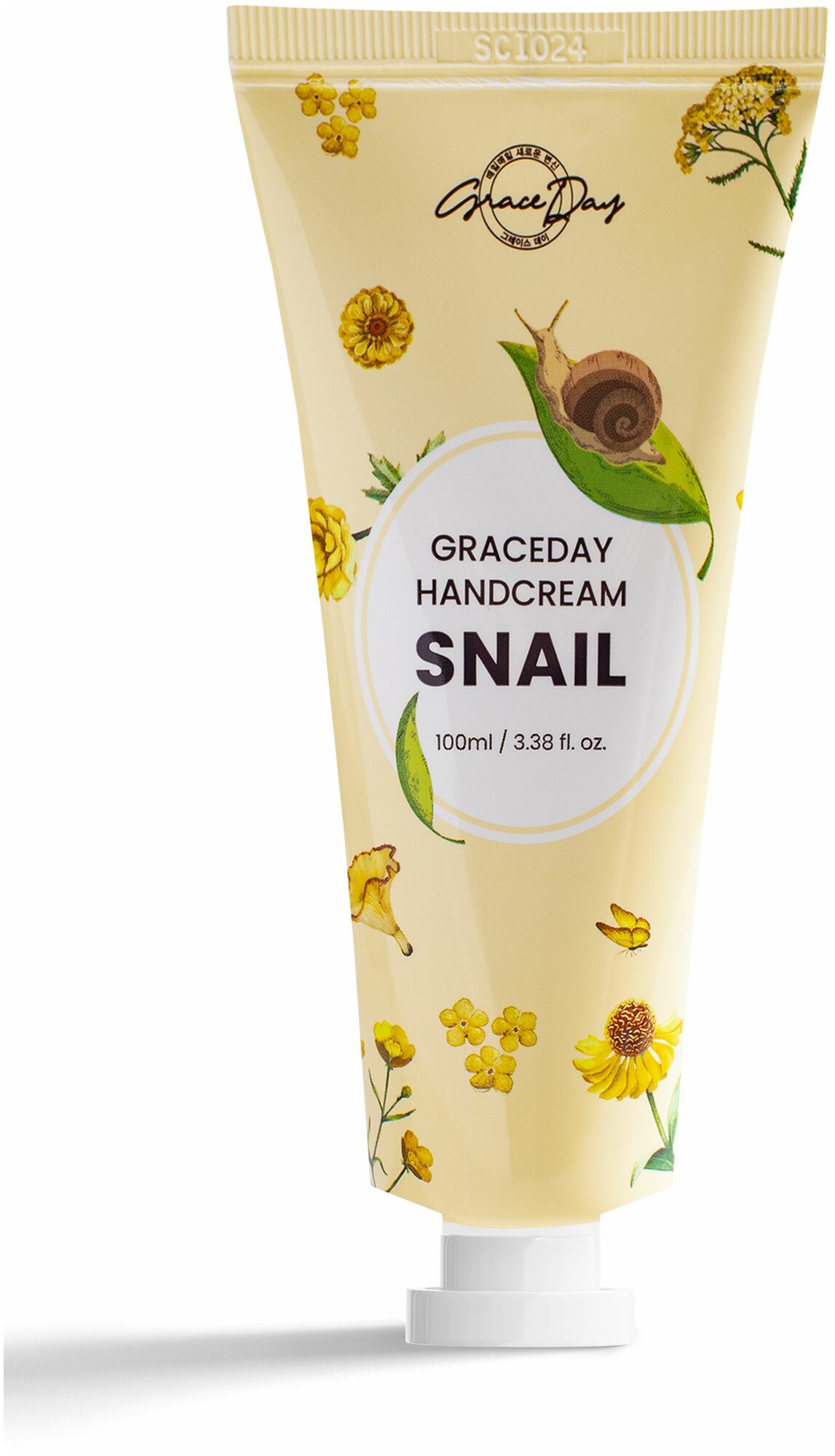 Grace Day Hand Сream Snail /Крем для рук с муцином улитки 100мл