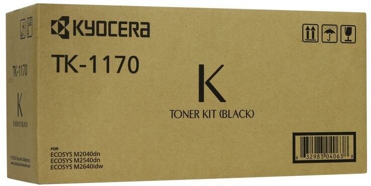Тонер Картридж Kyocera TK-1170 M2040dn/M2540dn/M2640idw, (7200 стр), оригинал, арт. 1T02S50NL0