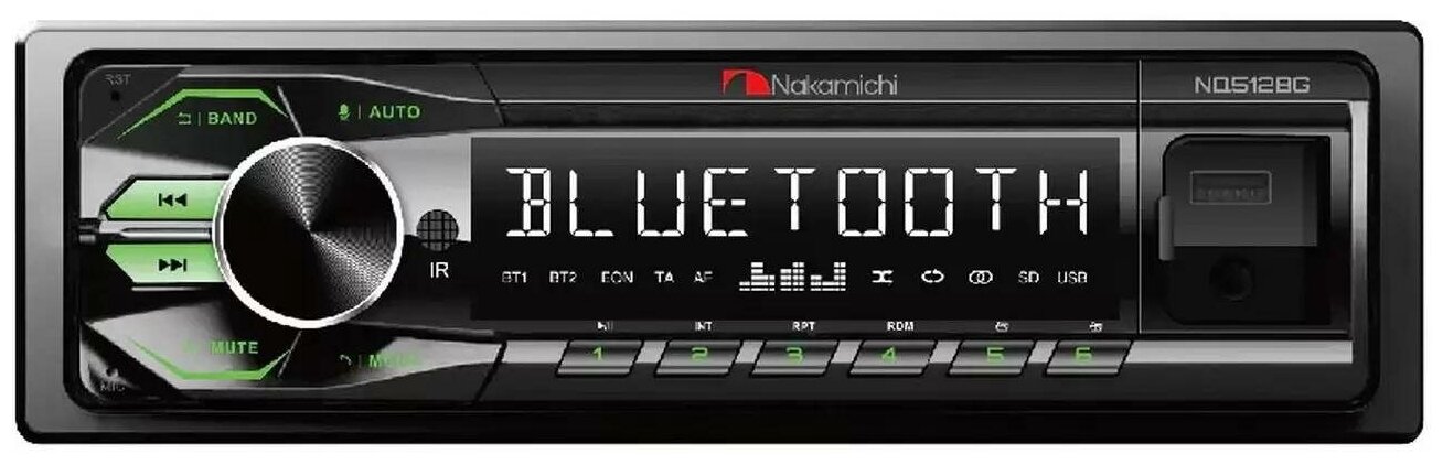 Автомагнитола NAKAMICHI NQ512BG