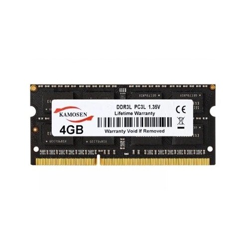 Оперативная память KAMOSEN DDR3L 4 GB 1333 МГц SODIMM 84900₽