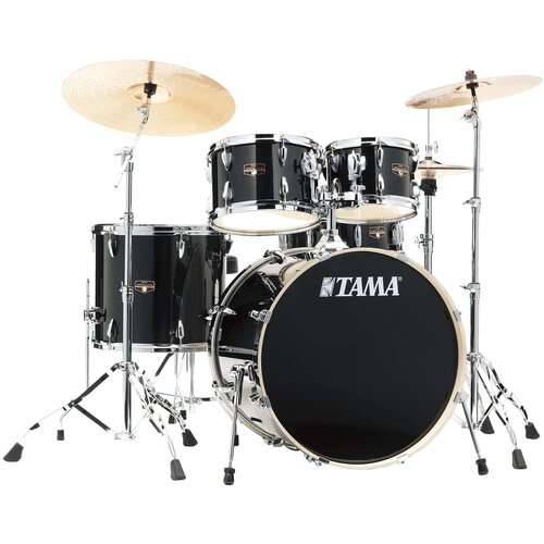 Ударная установка Tama IP52H6W-HBK IMPERIALSTAR (UNICOLOR WRAP FINISHES)(Барабанные установки) стойка для малого барабана tama hs40wn stage master