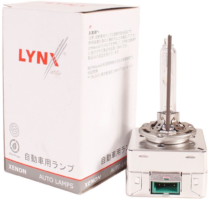 Лампа ксеноновая Lynx L19735W D3S 42V 35W PK32D-5 4300K 1 шт.