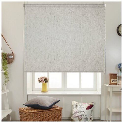 фото Рулонная штора эскар топаз однотонная 37*160