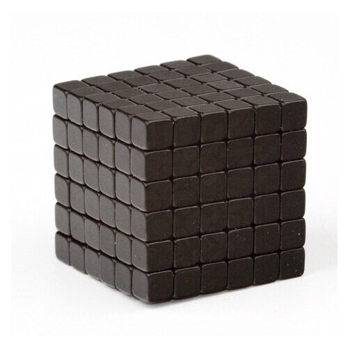 Неокуб 216 кубиков, 6 мм. Черный