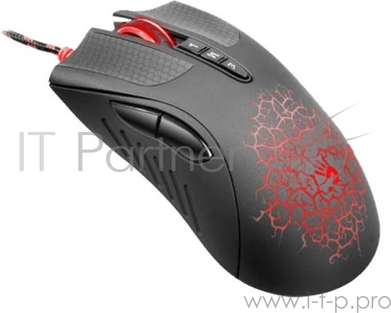 Мышь A4 Bloody AL90 Blazing черный лазерная (8200dpi) USB2.0 игровая (7but)