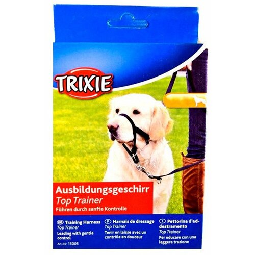 Trixie, намордник для собак тренировочный M 27 см ( размер шеи 40-48см ) намордник для собак trixie тренировочный m 27см длина шейного ремня 40 48см