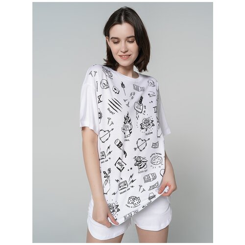 фото Футболка с кор.рукавом твое 80685 размер xl, белый, women
