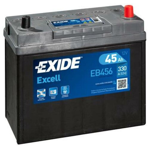 Аккумуляторная Батарея Excell [12v 45ah 300a B0] EXIDE арт. EB456