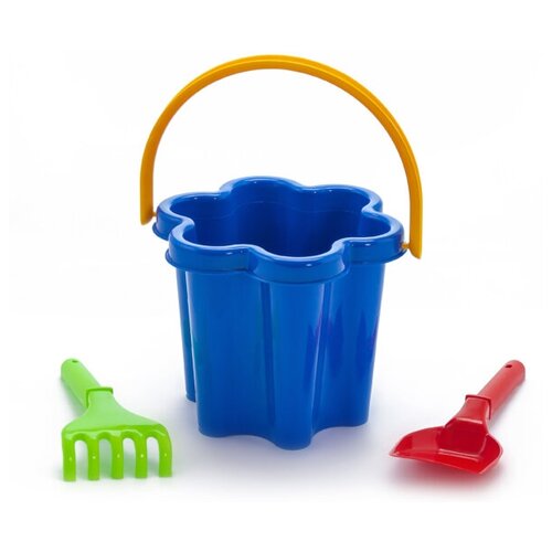 фото Игровой набор для песка karolina toys "цветок" (3 предмета)