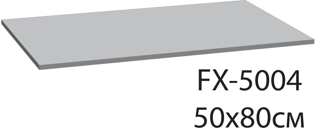 Коврик для ванной Fixsen River FX-5004С голубой 50х80 см. - фотография № 5