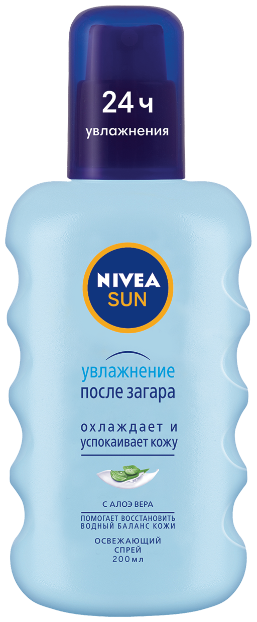 Nivea Освежающий спрей Увлажнение после загара 200 мл